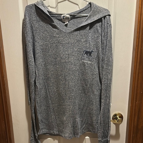 Gray Hoodie Sweatshirt - Picture 1 of 2